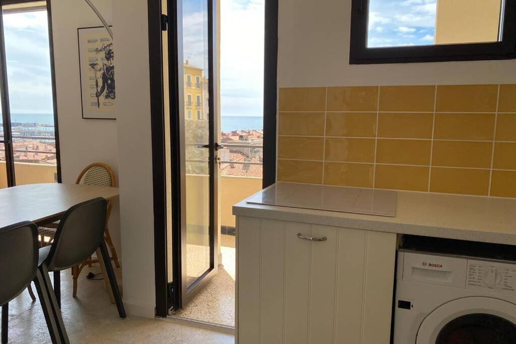 Vues Exceptionnelles Mer, Port Et Toits De Sète Exteriör bild