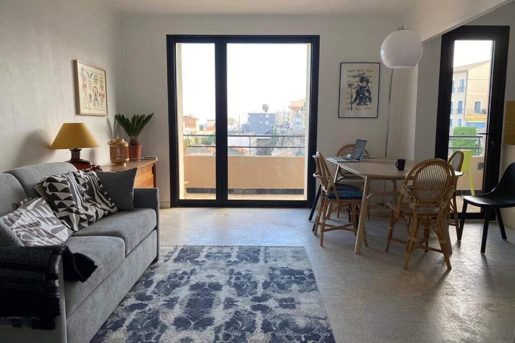 Vues Exceptionnelles Mer, Port Et Toits De Sète Exteriör bild